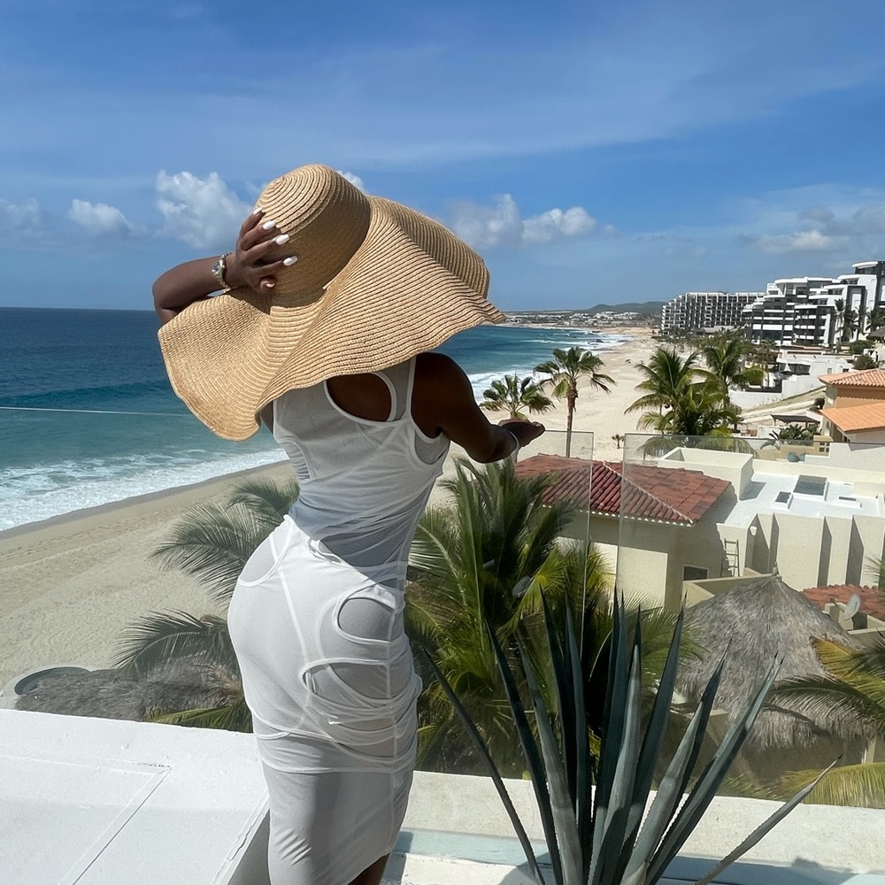 Patchwork Midi Dress - Picture 3 of 3